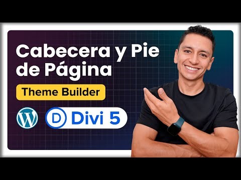 Theme Builder in Divi 5: Create a Header and Footer