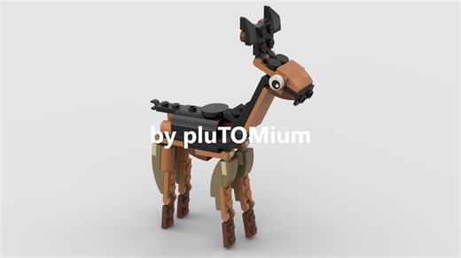 LEGO MOC-81962 Deer (LEGO 30578 Alternate) (Creator > Creator 3-in-1 2021)