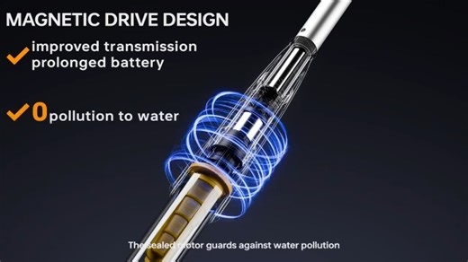 Watch PoolGuard cordlessd Above Ground Pool and Spa Vacuum on Amazon Live