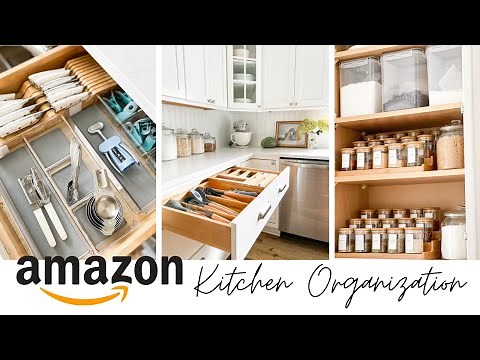 Amazon Kitchen Organization favorites! | Kitchen Organizing Ideas 2022
