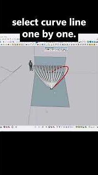 HOW TO CREATE A BAMBOO PAVILLION IN SKETCHUP/ SketchUp tutorial ADVANCE