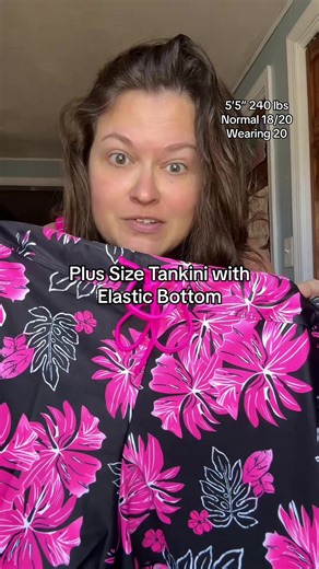 Plus Size Tankini Swimsuit for Comfort and Style
