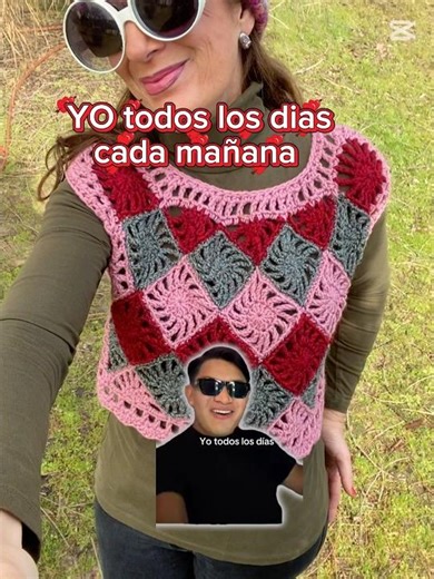 “Esme” crochet vest/ tutorial available