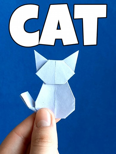 Origami Cat Tutorial: Create a Paper Kitty