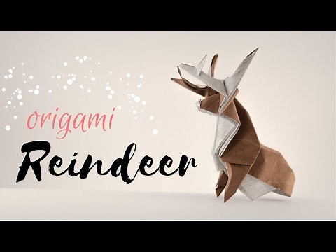 Origami REINDEER (OrigamiSage)