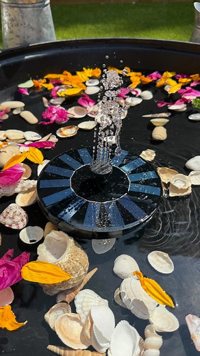 85 reactions · 7 comments | I’ve had this solar water fountain since...