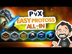 StarCraft 2 - PvX - EASY Protoss All-In! Beginner Build Order!