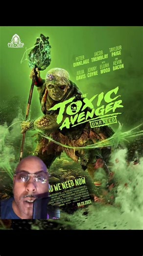 A quick review of The Toxic Avenger Unrated #cuss_creep_tv #moviereview #movie #film #cinema #thetoxicavenger #animalrx | Reverendcusscreep