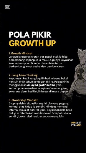5 Pola Pikir Ini Bikin Lo Growth Up!