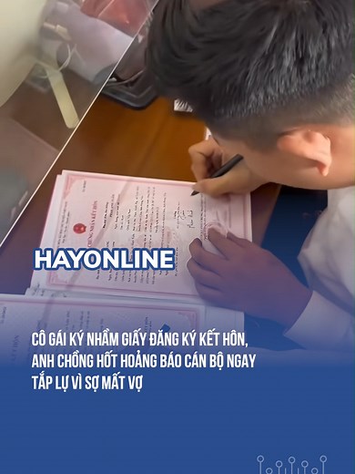 Cách Ký Giấy Kết Hôn Đúng Cách