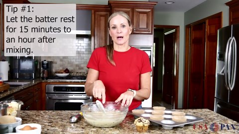 USA Pan Jumbo Texas Muffin Pan, 6 Well, Nonstick & Quick Release Coating, Aluminized Steel