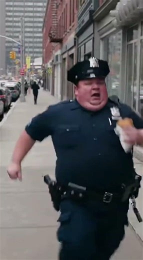 When the Cops Are Struggling More Than the Criminal 🤣 #FunnyPolice #PoliceChase #Parody