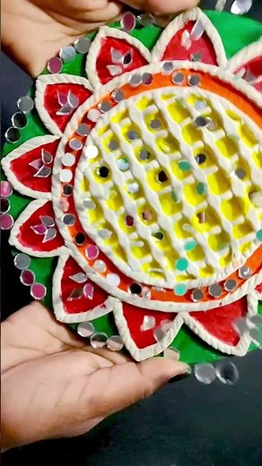 Super Easy Mirrors Mosaic Art Tutorial Step by step How to Make Mirrors Mosaic Art | DIY Mirror art