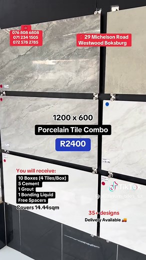 Explore Our Porcelain Tile Combo for Home Renovation