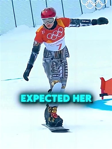 The World Was Shocked: She Didn't Even Know She Won Olympic Gold!#fyp #sports #foryour #inspiration #wintersports