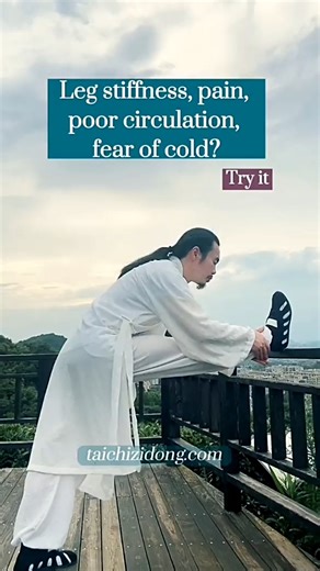 3.4K views · 155 reactions | Leg stiffness, pain, poor circulation, fear of cold?_Specific exercise Improve symptoms, daily fully- body exercise remove root causes #health #chineseculture #TCM #healthylifestyle #wudang #foryou #exercisemotivation | Zidong Taichi | Facebook