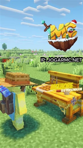 NOVO SERVIDOR de SURVIVAL da REDEMC com MUNDO CUSTOM e MUITO MAIS 1.21+