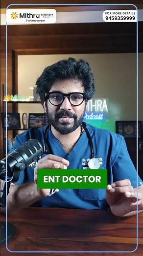 Which doctor should I go to if I have a prick in my throat? Dr. Vikranth Chunduri