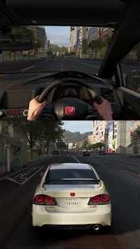 Driver VS Car Camera│2008 Honda Civic Type R #forzahorizon6