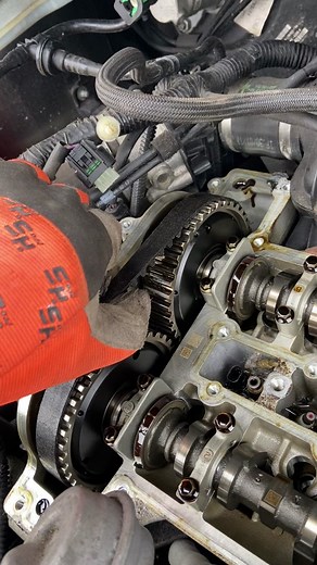 Another 1.0 ecoboost broken 🙈 #timingbelt #stretched #timingjumped #nonstart #ecoboost #issues #broken #repairs #mechanic #ford #1.0 #acwperformance