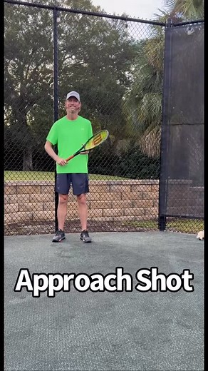 29 reactions · 6 comments | Approach Shot #tennistips#tennistechnique #forehand #approachshot #netplay | Chris Baldwin | Facebook