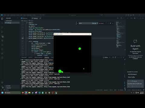 Rigid Body Simulation (Pygame)