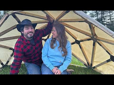 Fire & Freeze Proof, DIY, Off-Grid, Earth-Covered Dome House!