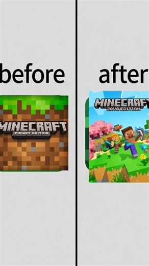 how to convert your pocket edition into java edition 😮 #shorts #minecraft #alookhaoge