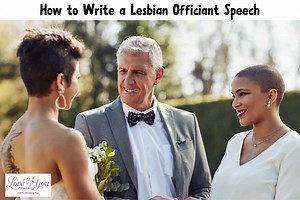 Lesbian Wedding Officiant Speech for Same-Sex Wedding Ceremony