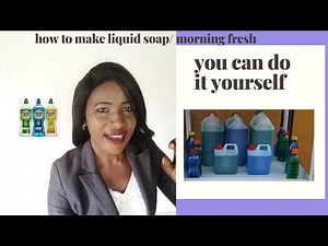 How to make liquid soap from start to finish ( updated version)