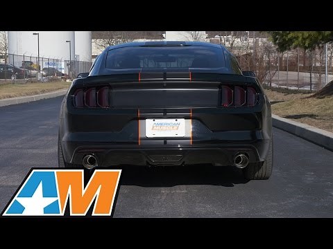 2015-2017 Mustang V6 Gibson Exhaust Sound Clip Catback Review & Install