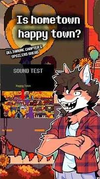 Is Hometown in deltarune happy town from undertale?