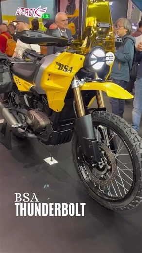 Gentlemen And Motorcycles.Co on Instagram: "BSA has brought back the name Thunderbolt , now a an Adventure motorcycle. It shares the platform with Yezdi adventure but is more grown up and evolved. It will make more power than Yezdi and has more features and electronics. Gets a very good looking TFt display, and a lot of accessory and luggage mounting options. Video credits @bsa.uk #bsa #bsaisback #bsamotorcycle #bsathunderbolt #adventuremotorcycle #gentlemenandmotorcycles #motorcycle #launchaler