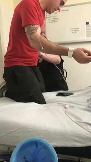 Penicillin shot!!!!! In the but! #shot #needle #sick #doctor #scared