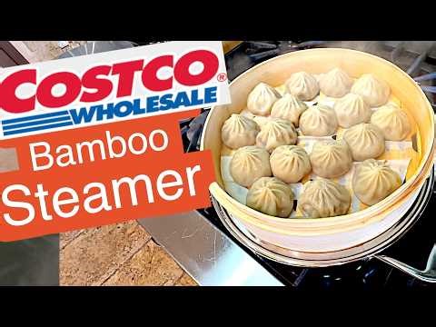 How to Use The Costco Bamboo Steamer (Full Unboxing & Setup)