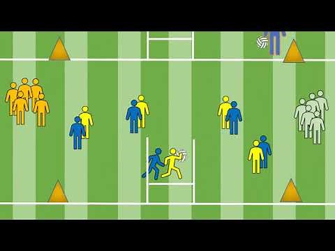 Gaelic Football Drills for U12’s & U14’s – 15 Options!