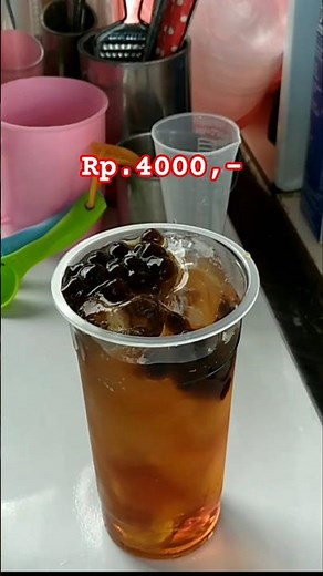 varian unik, es teh kekinian #minumankekinian #resepminumankekinianuntukdijual #food #shortsfeed