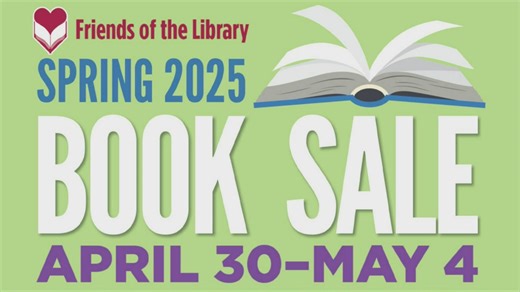 2025 Spring Friends of the Library Book Sale
