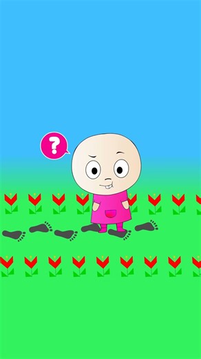 He Followed the Footprints… Then a Ghost Appeared! 👻 | Funny Cartoon