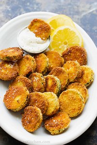 Crispy Fried Zucchini with Best Dipping Sauce