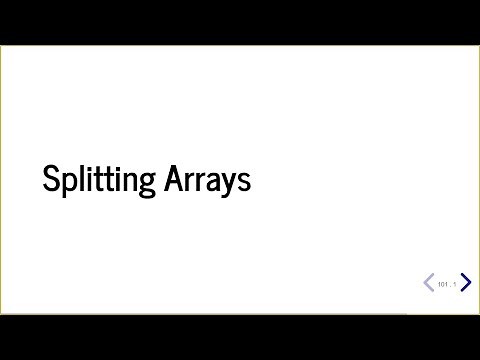 How to Split NumPy Array