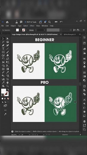 How to reverse a logo to place it on a colored background ⚾️👨‍💻 #foryourpage #foryou #fyp #tutorial