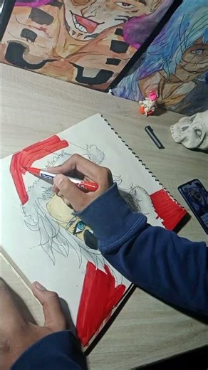 merry Christmas guy anime santa drawing #anime santa#christmas