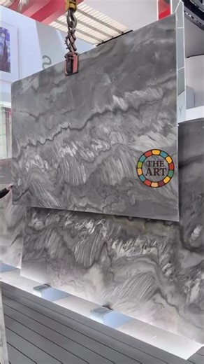 Luxury Grey Onyx Marble Slab | Natural Art Stone Design #shorts #marble #interiordesign #architectur