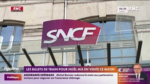 SNCF: les billets de train pour Noël mis en vente