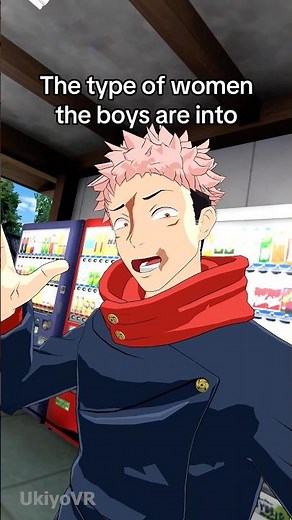 POV Yuji’s type of women #jjk #jujutsukaisen #anime