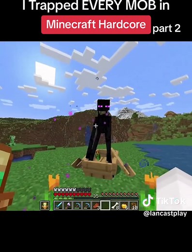 Trapping Every Mob in Minecraft Hardcore
