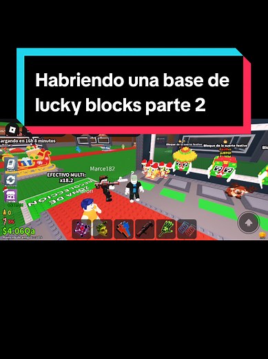 Habriendo una Base de Lucky Blocks Parte 2