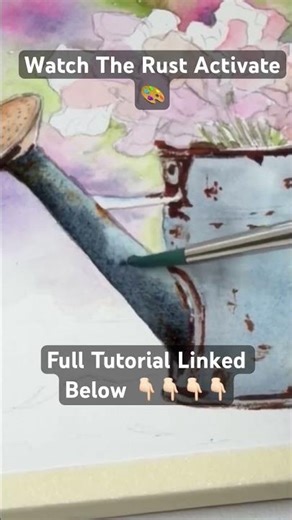 The secret to realistic watercolor Rust