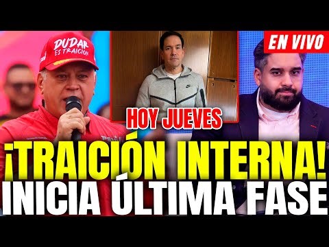 🚨 ÚLTIMA HORA 🔴MARCO RUBIO CONFIRMA LA FASE FINAL Y NICOLASITO TRAICIONA A MADURO: "ESTÁN HUNDIDOS